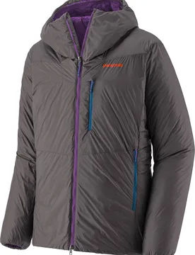 Doudoune à capuche ultra-légère et chaude - M's DAS Light Hoody Forge Grey - Taille M - Gris - Patagonia - FashionsVida