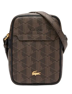 Mono Slate Bag Black / Shiitake Stück Unisex - Lacoste - FashionsVida