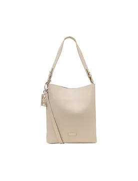 Sac en cuir - Sac hobo BRINJA Medium crème - Marc O'Polo - FashionsVida