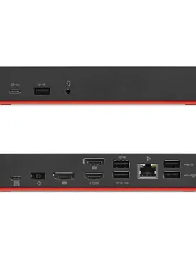 Adaptateur Thinkpad Hybrid Usb-c With Usb-a Dock Black One Size unisex - IBM - FashionsVida