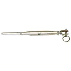 Rigging Screw Fork Terminal Silver 6 mm unisex