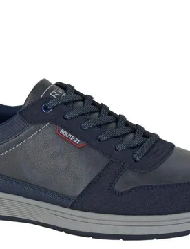 Porto Mens Trainers - Navy - Size Uk 9 - R21 Original - FashionsVida