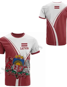 PLstar Cosmos 3DPrinted Newest Latvia Country Flag Unique Unisex T-Shirt Art Shorts Sleeve Awsome Funny Harajuku Streetwear A-1 - Aliexpress - FashionsVida