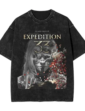 Men Clair Obscur Expedition 33 T-Shirts Game Top Tees Summer Basic Short Sleeve T-Shirt O Neck Novelty Casual Tee Shirt - Aliexpress - FashionsVida