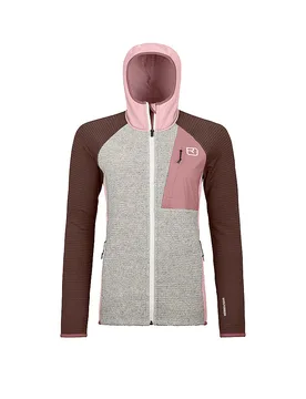 Damen Fleecejacke Classic Knit Hoodie rosa S W - Ortovox - FashionsVida