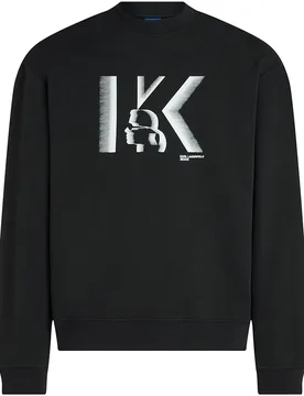 Karl Jeans Felpa Bm20017 Black L - Lagerfeld - FashionsVida