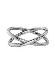 Anillo ALEXA Small steel plata M