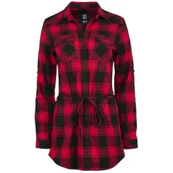 Camicia A Maniche Lunghe Lucy Red / Black XS