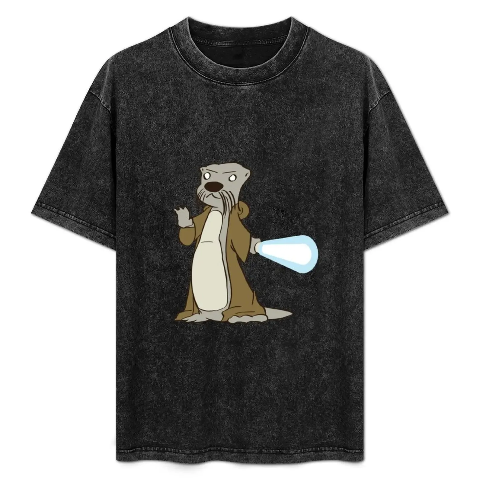 Otter-Wan Kenobi T-Shirt Minimalist Graphic Tee Shirt - Aliexpress - FashionsVida