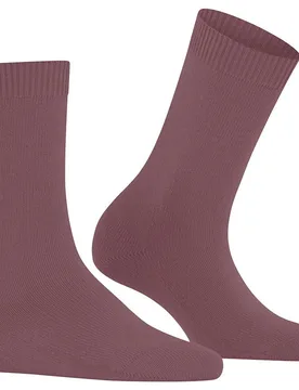 Calcetin basico con cashemira y lana pura de mujer - Falke - FashionsVida