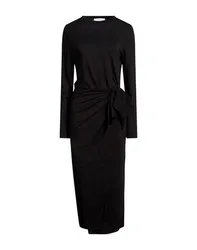 Midi-Kleid Damen Schwarz 38 Damen