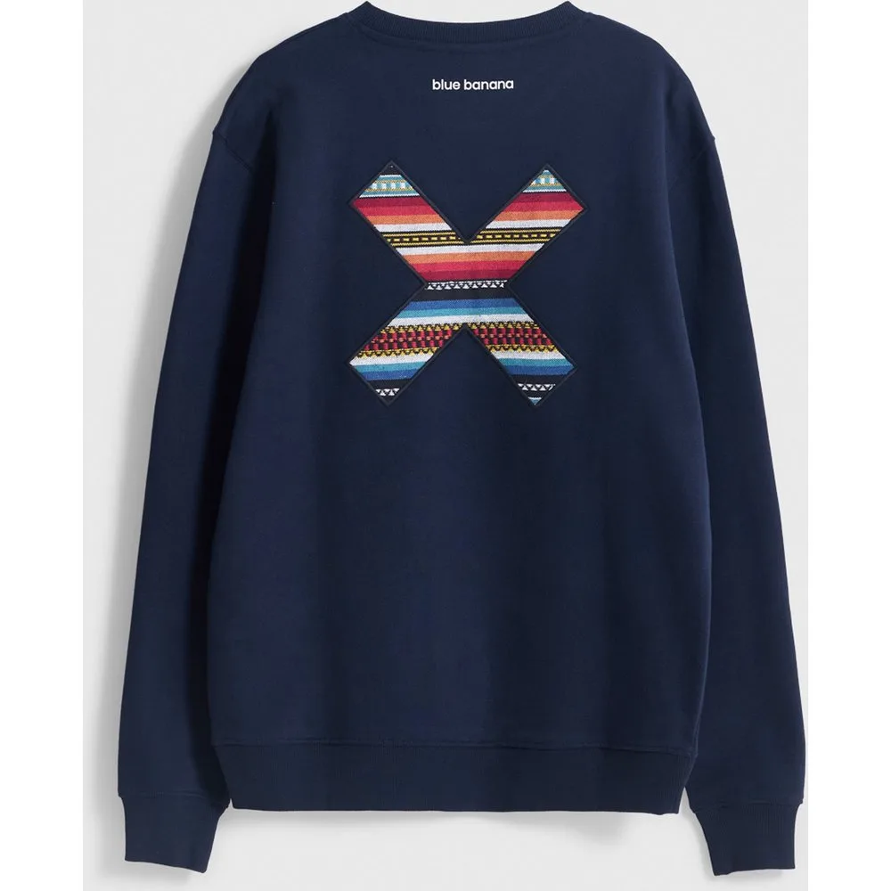 Sudadera de hombre de 100% algodón orgánico classic - Blue Banana - FashionsVida