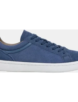 Zapatilla deportiva de hombre Beck Vibes de ante con detalles de piel - Hackett - FashionsVida