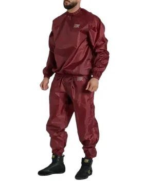 Combinaison De Sauna Logo Bordeaux S-M - Leone1947 - FashionsVida