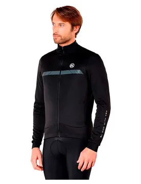 Giacca Fiandre S2 Thermal Black - Bicycle Line - FashionsVida
