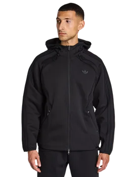 Teamgeist Men Hoodies - Black - Size L - Poly Fleece - Black - Size: Large - Adidas - FashionsVida