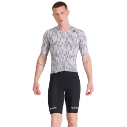 Tuta Da Gara A Maniche Corte G-suit Black / Stone Gray