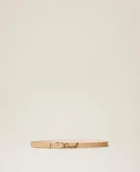 Ceinture réversible avec logo