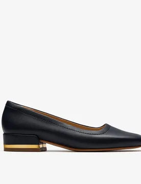 Womens Seren30 Court Navy Shoes - Blue - Size Uk 6.5 - Clarks - FashionsVida
