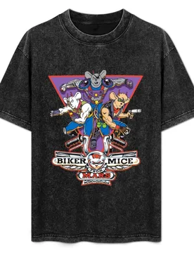 Biker Mice Mars 5 T-Shirt boys whites Short sleeve tee new edition cute tops mens fashion - Aliexpress - FashionsVida
