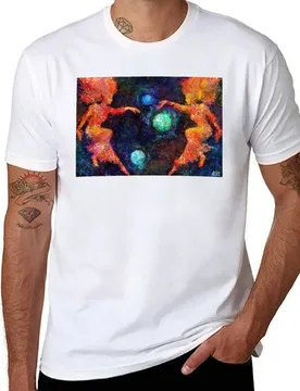 Phantasy Star II Title Screen Impressionist Painting T-Shirt man t shirt summer t shirt for man 100 percent cotton T-Shirt - Aliexpress - FashionsVida