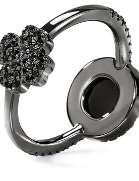 Anello 3r18s02kkk56 Black One Size - Folli Follie - FashionsVida