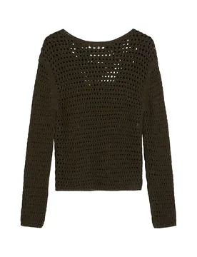 Netzpullover regular female - M - FashionsVida