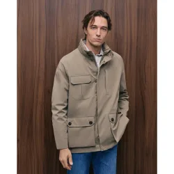 Parka de hombre transpirable y repelente al agua