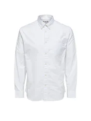 SELECTED Hemd weiss L Herren