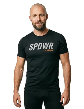 Maglietta A Maniche Corte Spdwr Black - Bioracer - FashionsVida