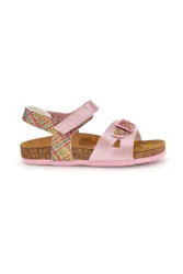 Sandali rosa con fibbie 257A084SR 32