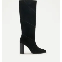 Bota de mujer tacón patchwork