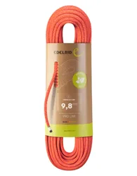 Corde à simple - Heron Eco Dry 9,8Mm Fire - Taille 70 m - Orange