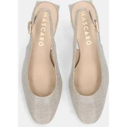 Zapatos de salón Freja de mujer en tela brillante