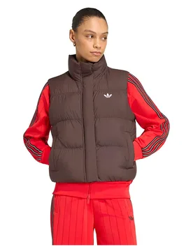 Gilet Regular Padded Aurora Coffee S - Adidas Originals - FashionsVida