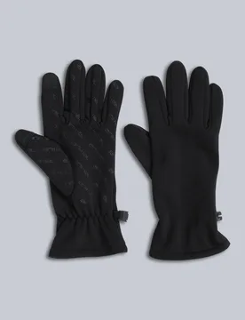 Brooklyn Mens Gloves - Black - Black - Size: M - Animal - FashionsVida