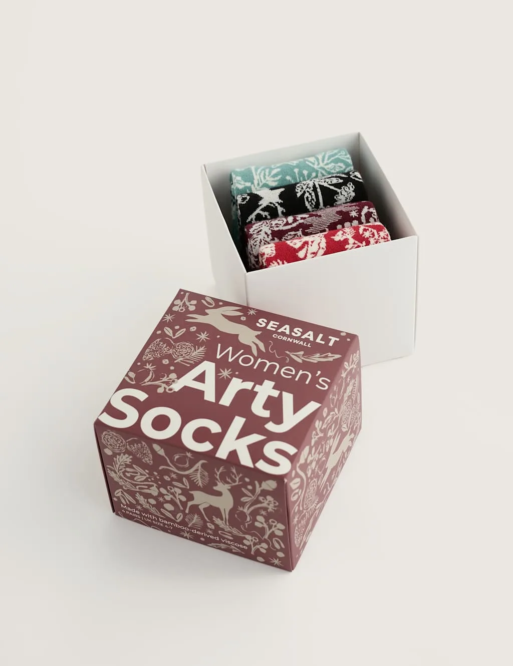 Pack Animal Print Ankle High Socks Multi female - Seasalt cornwall - FashionsVida