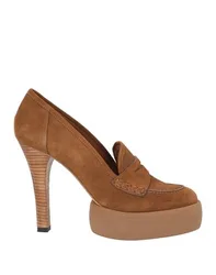 PALOMA BARCELÓ Mokassin Damen Kamel 39,40,41 Damen