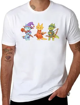 The Kobold Adventurers T-Shirt man t shirt summer anime t shirts oversize T-Shirt - Aliexpress - FashionsVida