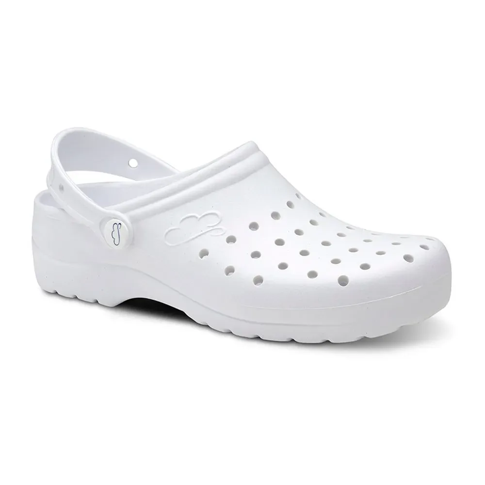 Sabots Gruyere White EU 43 - Feliz caminar - FashionsVida