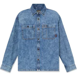 Camisa vaquera de hombre de corte regular