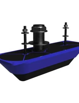 Structurescan 3d Thru Hull Single Stainless Steel One Size unisex - Lowrance - FashionsVida