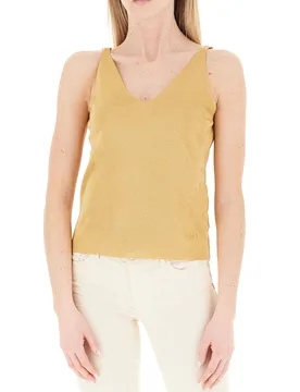 LIU JO Top scollo V ORO L - Liu jo - FashionsVida