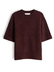 Pullover PAMMI rosso scuro 40