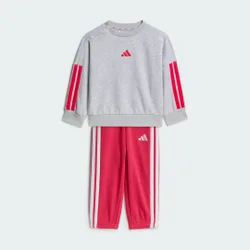 Tuta Essentials Infant 18-24M Light Grey Heather / Power Pink