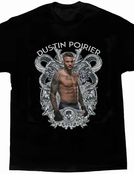 Lightweight Dustin Poirier MMA Fighter T-Shirt. Summer Cotton Short Sleeve O-Neck Mens T Shirt New S-3XL - Aliexpress - FashionsVida
