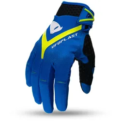 Guanti Moto Cross HAYES Blu Giallo taglia XL