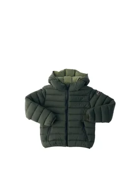 Piumino con cappuccio ORIGINALS VERDE MILITARE 6 - Colmar - FashionsVida