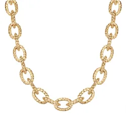Womens Luluandjane Female Metal (Alloy) Necklace - Gold - One Size
