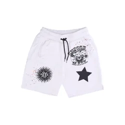 Pantalone Corto Tuta Uomo Choose Your Mask Short White